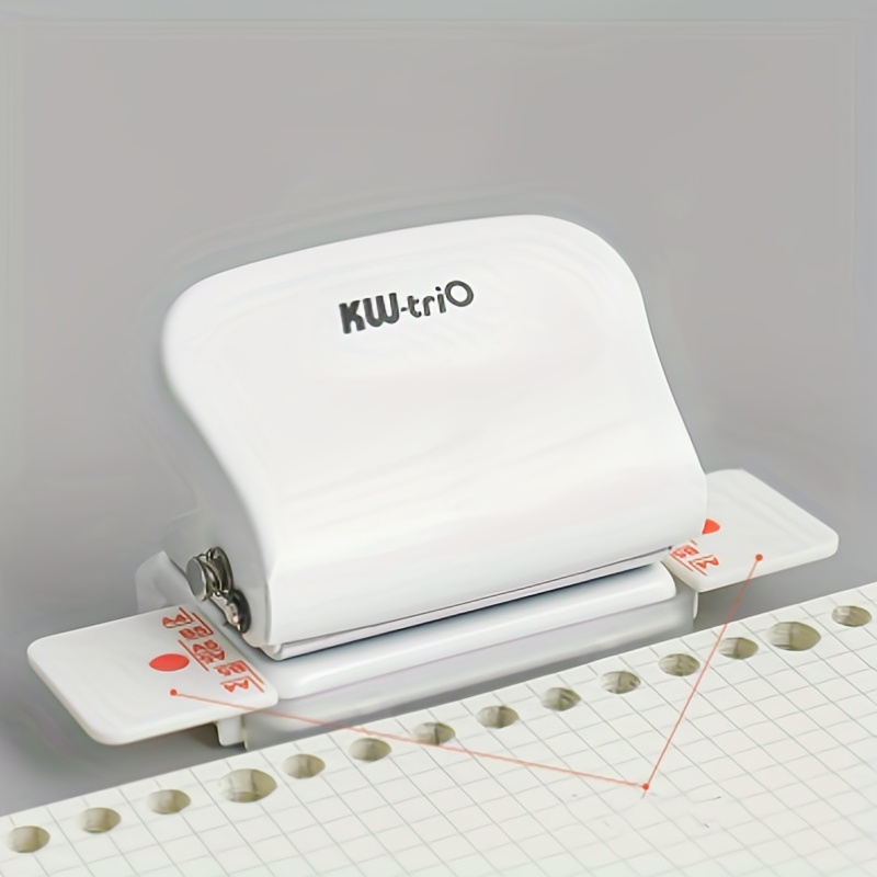 Cheap KW-trio 6-Hole Paper Punch Handheld Metal Hole Puncher 5