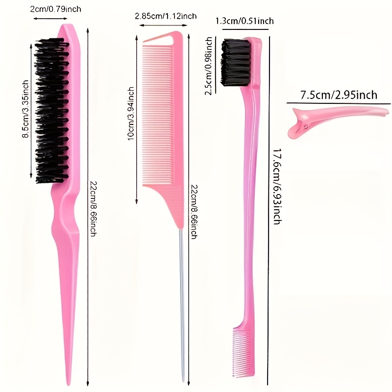 2-in-1 Fly Tying Tool - Foldable Metal Comb & Nylon Dubbing Brush For Fishing
