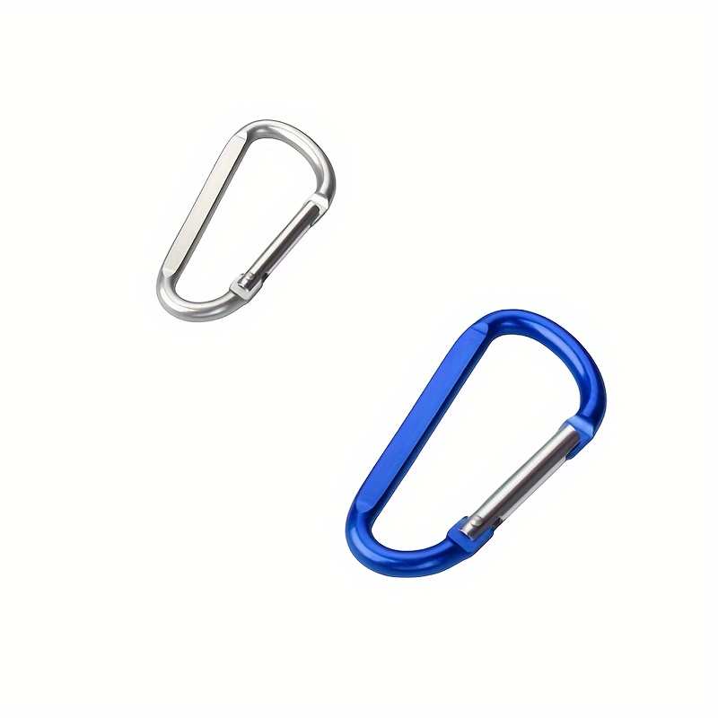 Small & Large Carabiner D-ring Keychain Clip Snap Hook Camping Buckle  Outdoor