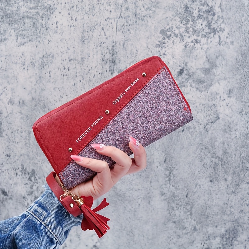 Fashion Glitter Phone Pocket Designer Womens Wallet Pu Leather Ladies Purse  Female Card Holder Long Clutch Wallets For Women, Don't Miss These Great  Deals