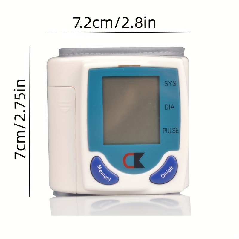 Accurate And Easy-to-use Wrist Blood Pressure Monitor For Home Use - Temu