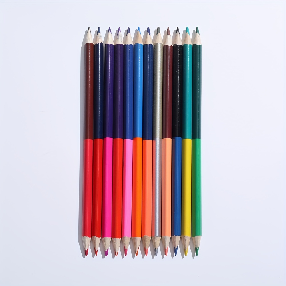Triangle Rod 12pcs 24 Colors Student Stationery