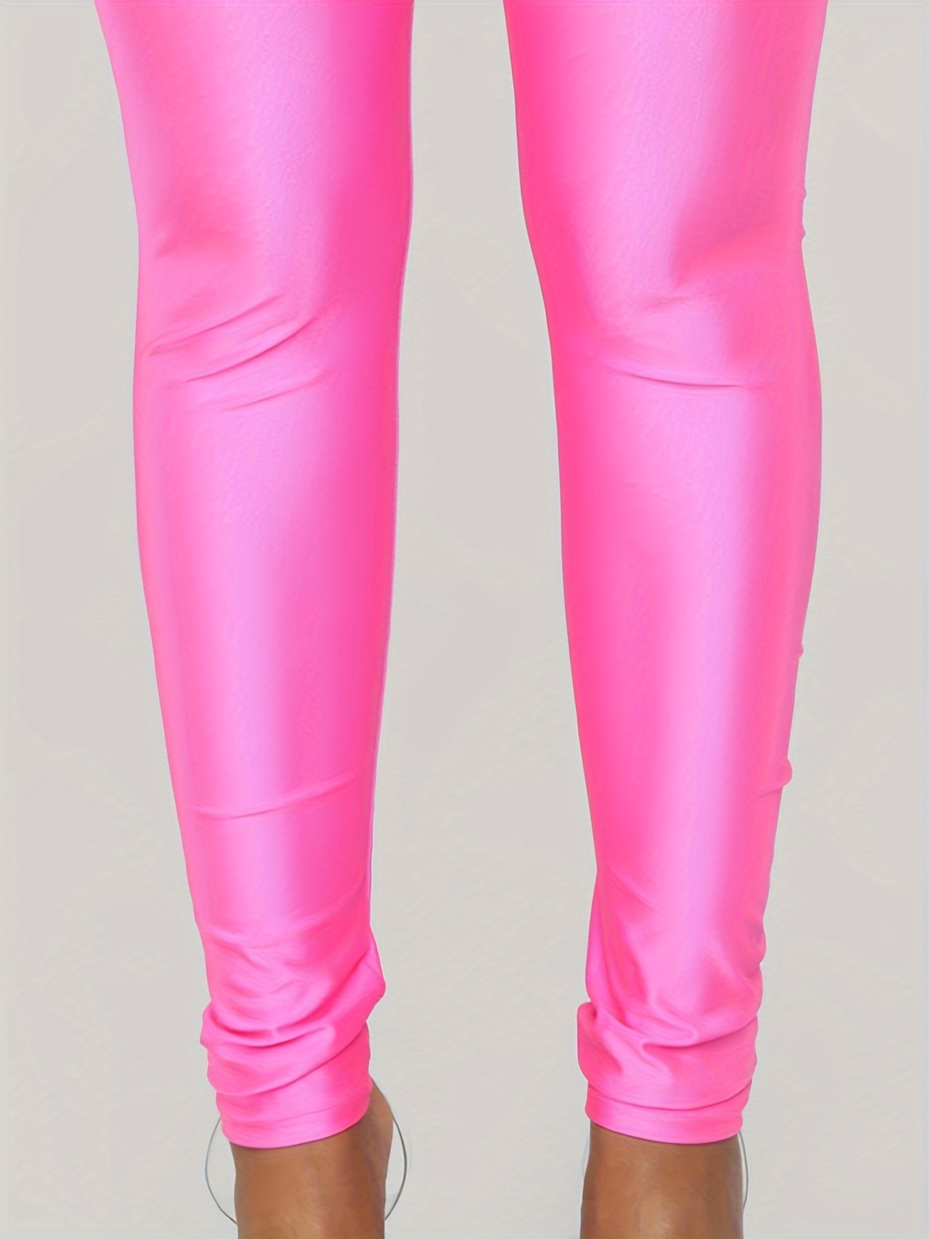 Women's Shiny Disco Leggings Combined with any shirt, blouse