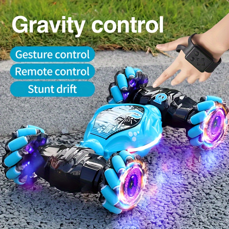Kids Toys Car Inertial Dynamic Stunt Rotating 4WD Car Anti-Fall Toy Off-Road Vehicle Car Children Toy Gifts