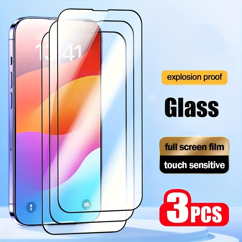 Para iPhone 15 Pro Max Protector de pantalla completa Película de hidrogel  a prueba de explosiones