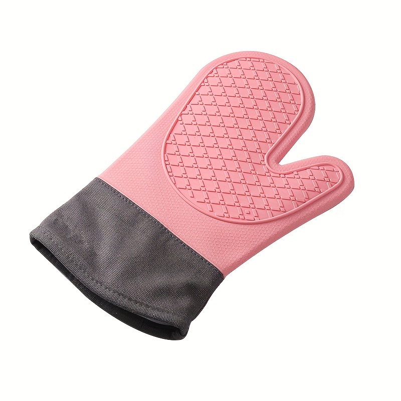 Thickened Silicone Oven Mitts, Food Grade High Temperature Resistant Baking  Gloves, Oven Gloves, Scalding-proof Heat Insulated Cooking Gloves, Kitchen  Accessories - Temu Italy