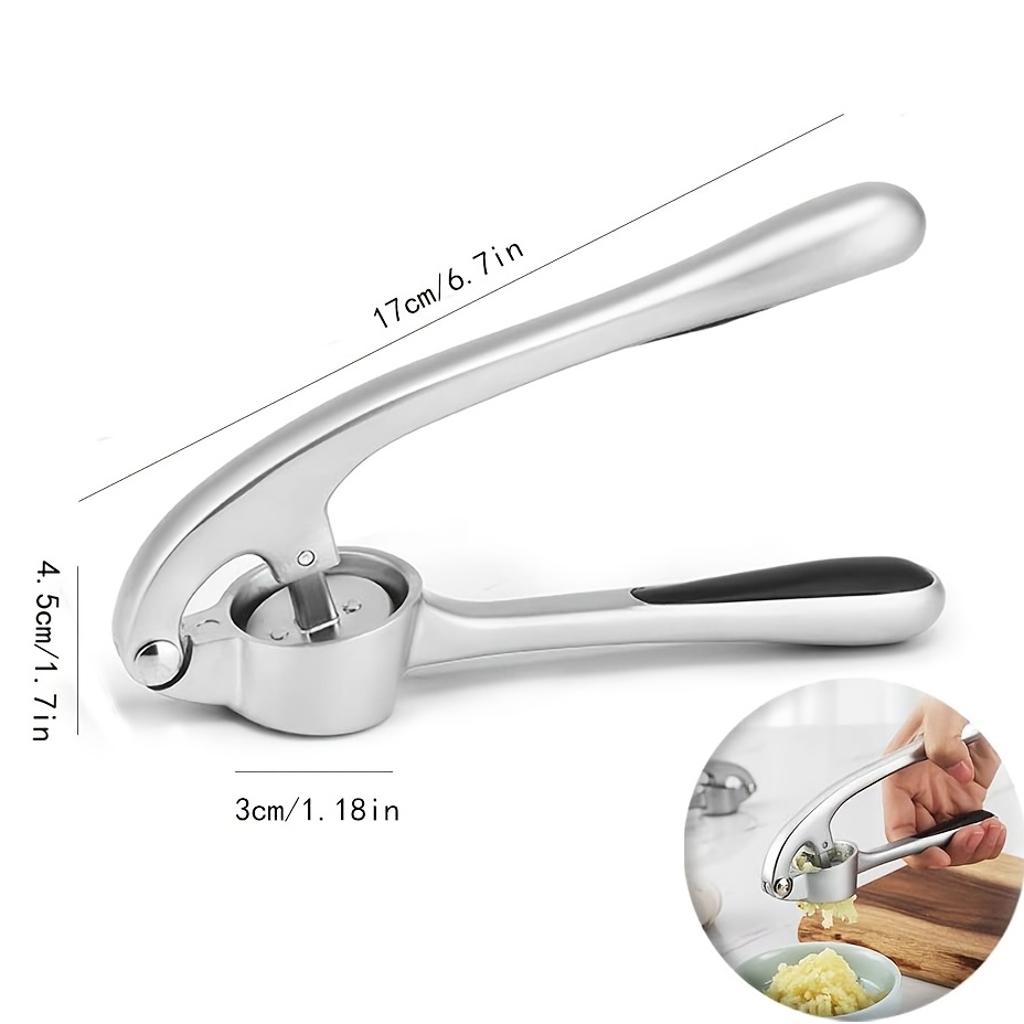 Food Grade Stainless Steel U shaped Garlic Press Rocker - Temu