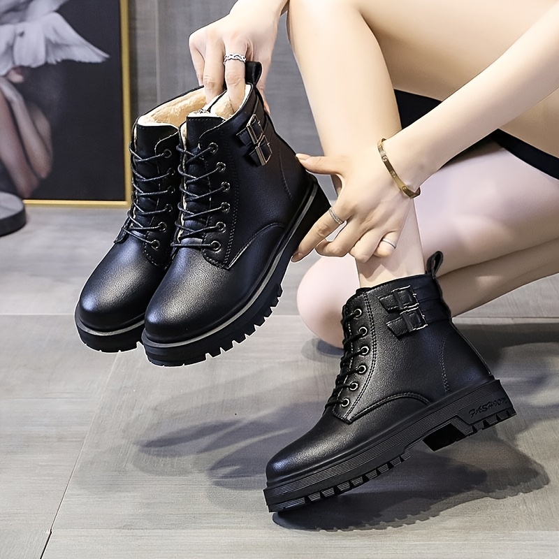 Womens warm hot sale work boots