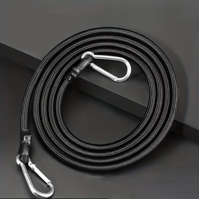 DIY bungee cords with stainless steel carabiners 