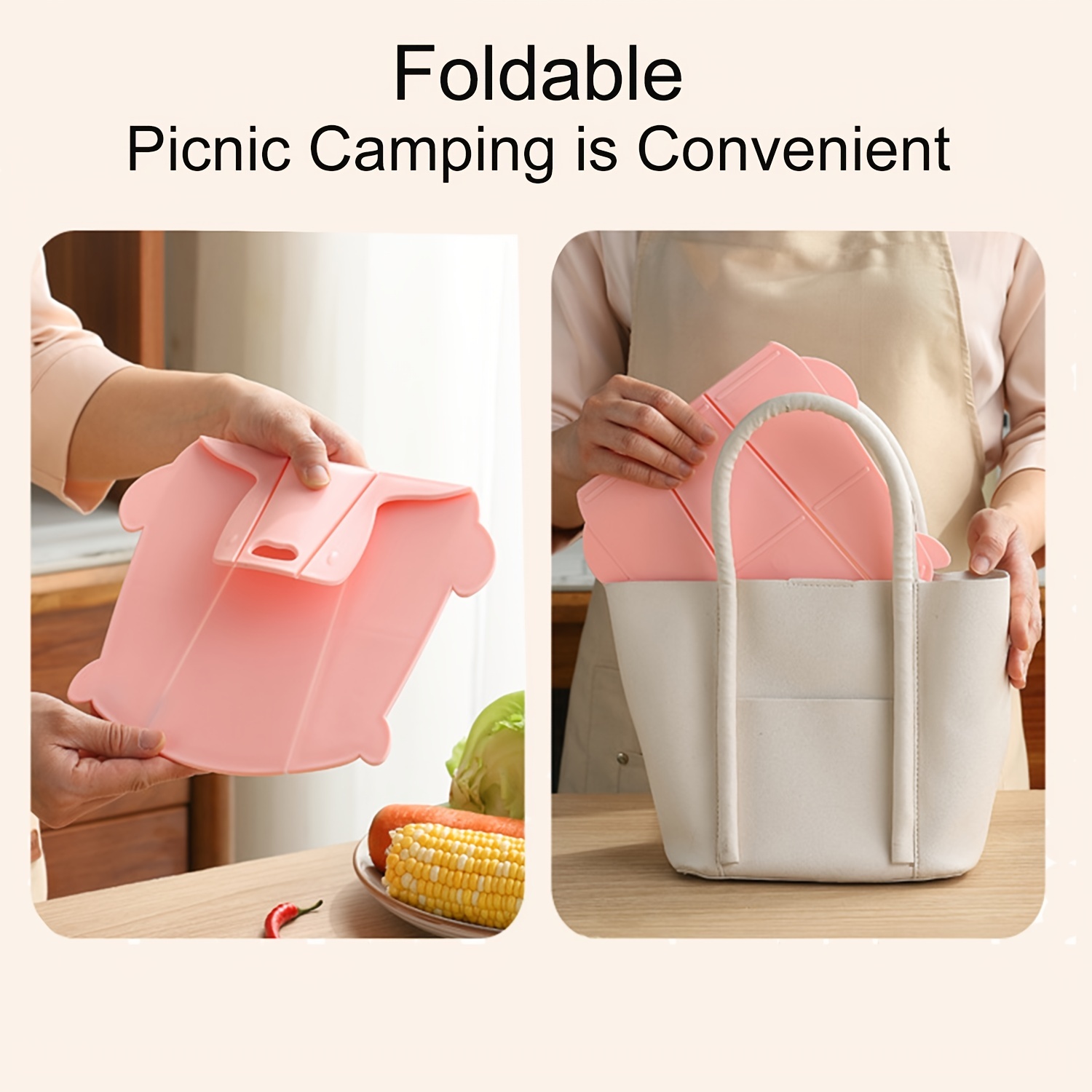 Outdoor Portable Folding Cutting Board, Fruit Cutting Board For