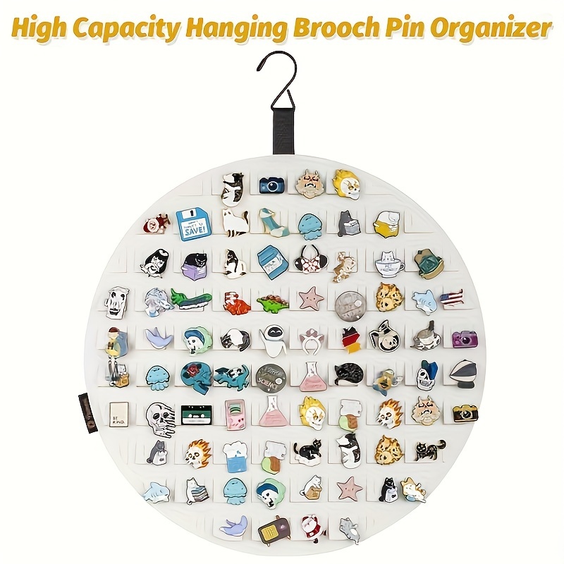Hanging Brooch Pin Display Holder Wall Pin Collection - Temu