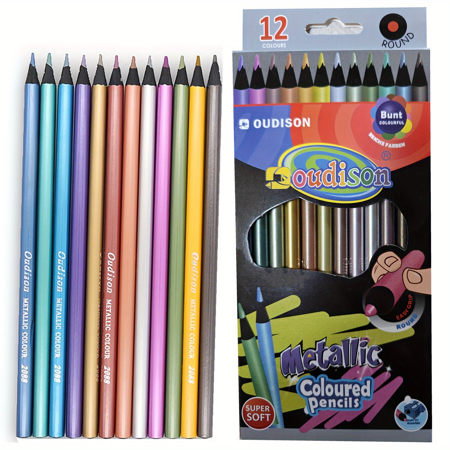 Bright Ideas: Metallic Colored Pencils