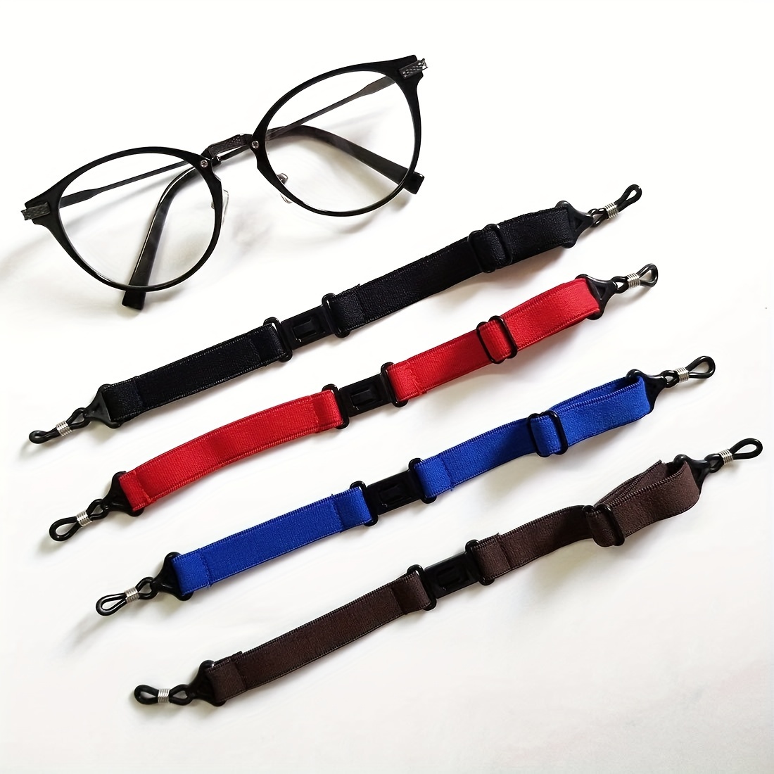 4pcs Eyeglasses Holder Strap Eyewear Glasses Sunglasses Straps Retainers  Lanyard Sports Swimming Anti Slip Hooks, Don't Miss These Great Deals