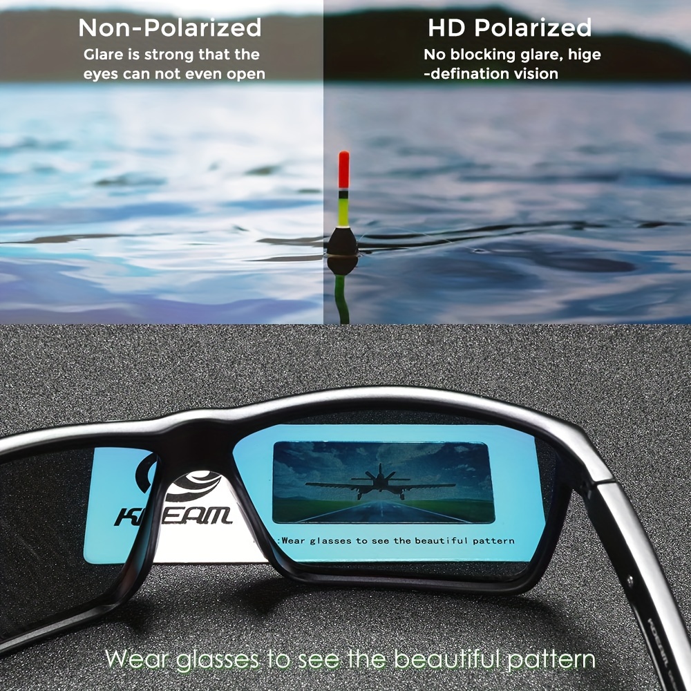 1pc Mens Kdeam Polarized Fishing Sunglasses Sports Outdoor