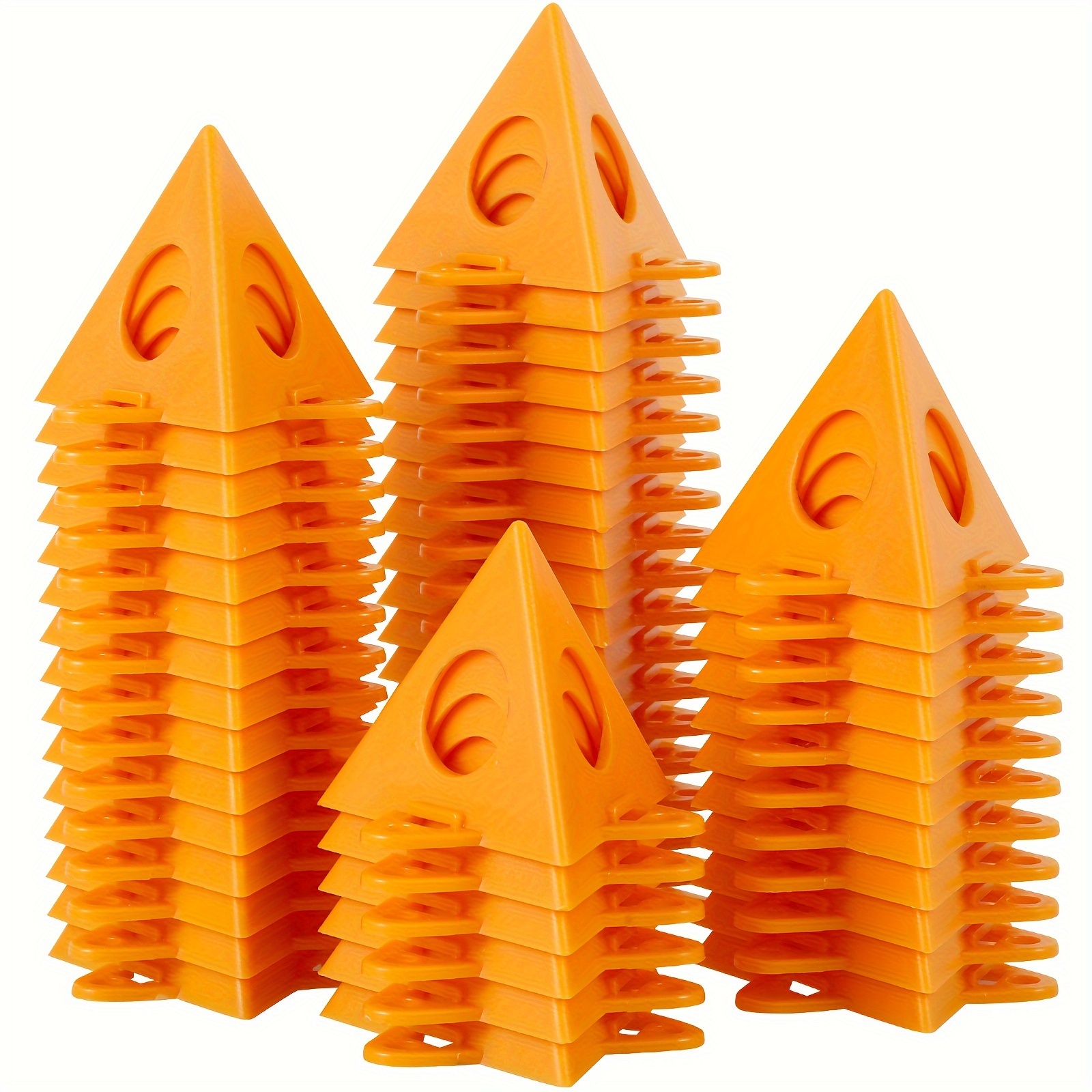 10pcs Pyramid-shaped Artist Painting Stand, Mini Cone-shaped Paint