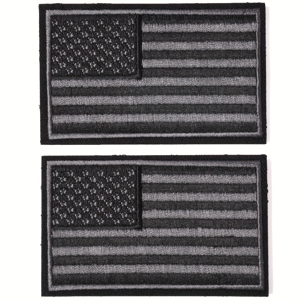 J CARP 2pcs Tactical American Flag Patch U S Flag U S Military Insignia Patches