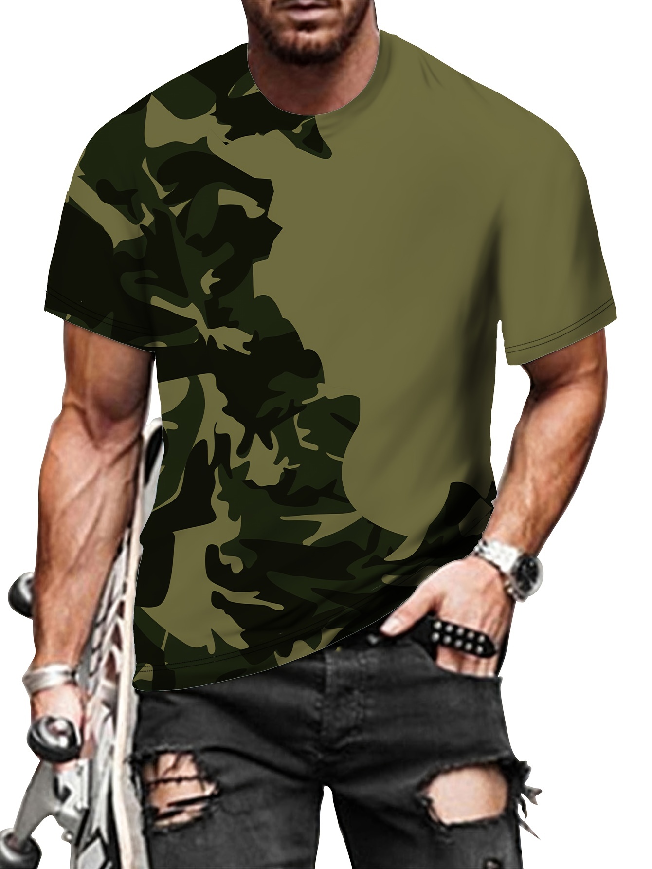 Camiseta Ejercito del Aire Español  Camiseta Militar Hombre Camiseta :  : Moda