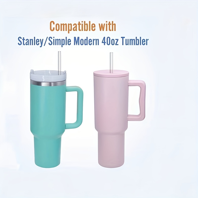 Replacement Clear Straw For Stanley Cup Tumbler, Reusable Straws