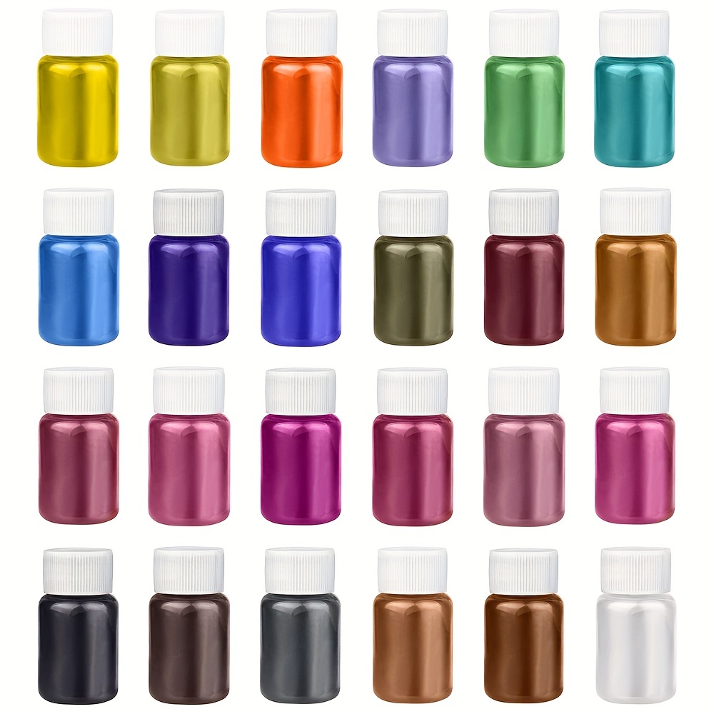 24 Colors Mica Powder For Epoxy Resin Color Pigment Dye - Temu