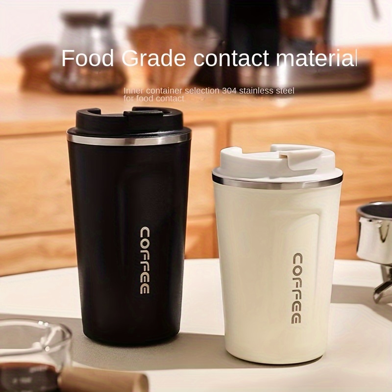 

1pc 510ml/17.2oz Double Wall Stainless Steel Vacuum Water Bottle, Outdoor Cup Travel Mug - Insulated Reusable Tumbler Cup For Coffee Tea And Soda - Keep Your Beverages Hot Or Cold All Day Long