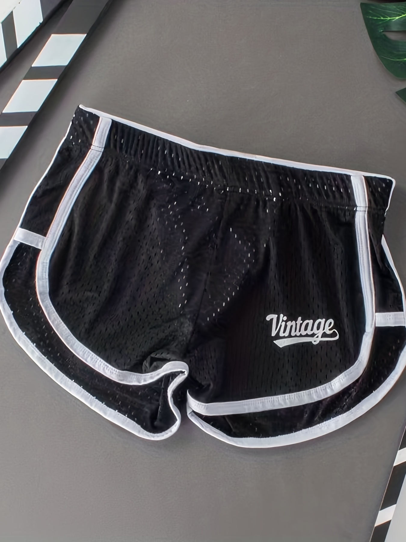 Trendy Men's Cotton Boxers Loose Fit Arrow Pants with Middle Waist Design