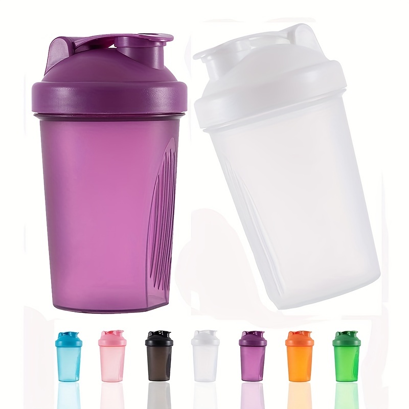 Sports Shaker Water Cup With Small Metal Stirring Ball - Temu