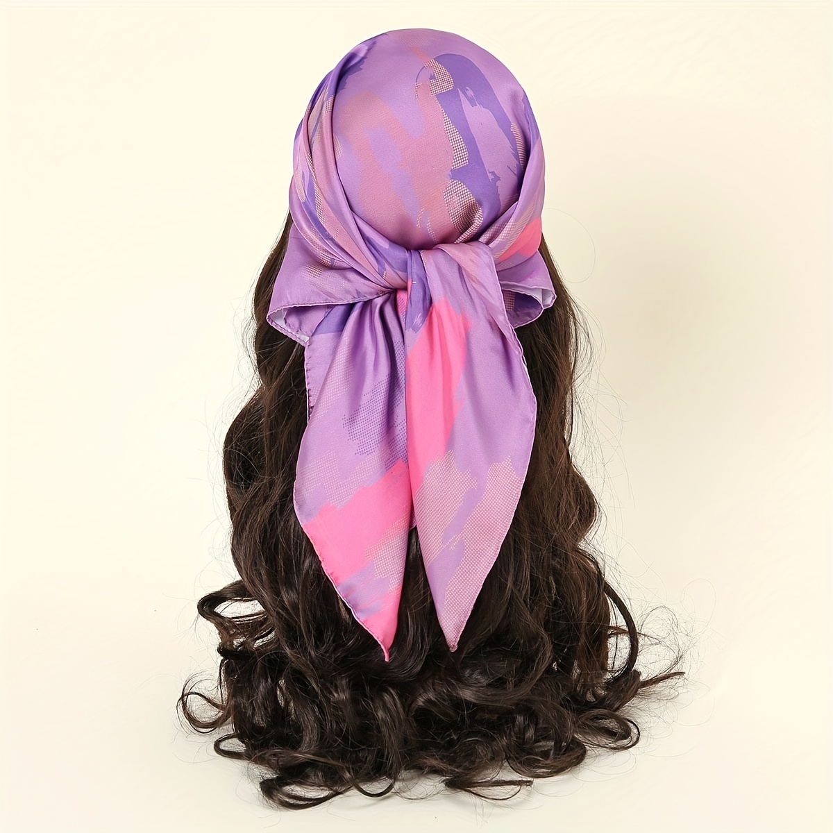Boho Animal Pattern Square Scarf 70 Thin Sunscreen Headscarf Casual Neck Scarf