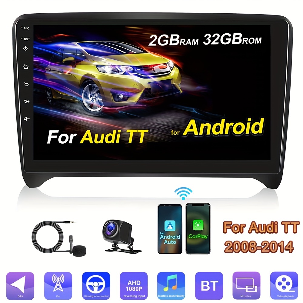 Android 10 Touch Screen for AUDI A3 2013-2018 Car Multimedia Player Carplay