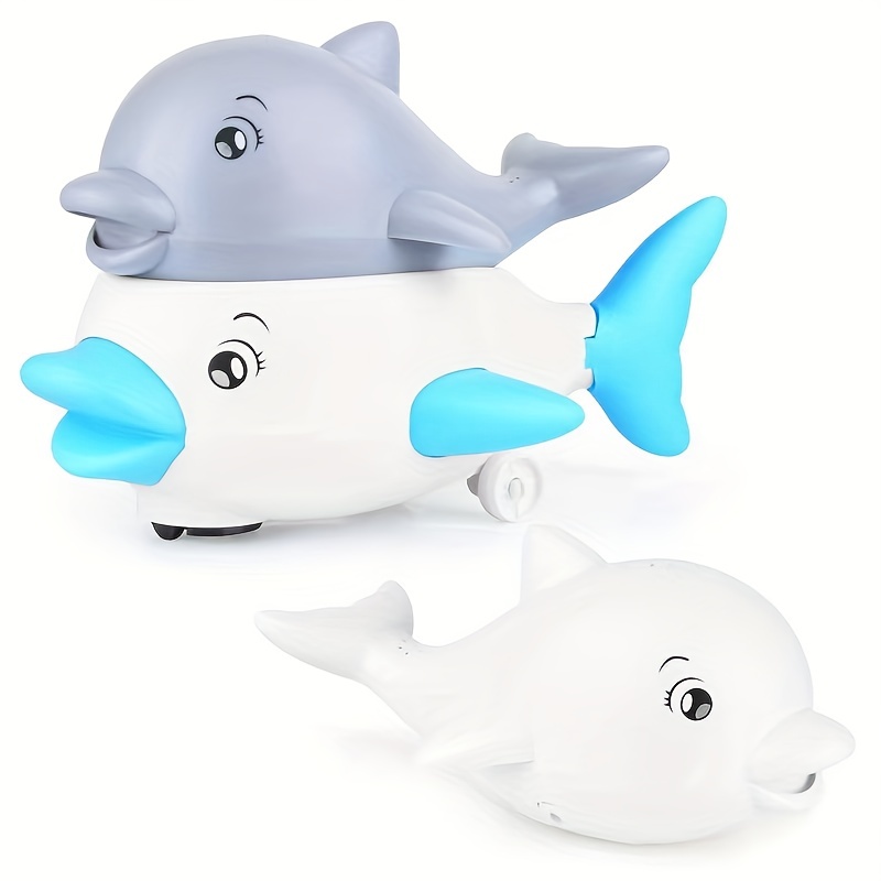 Bathtub Shower Floating Dolphin Bath Toys Game Electric Automatic