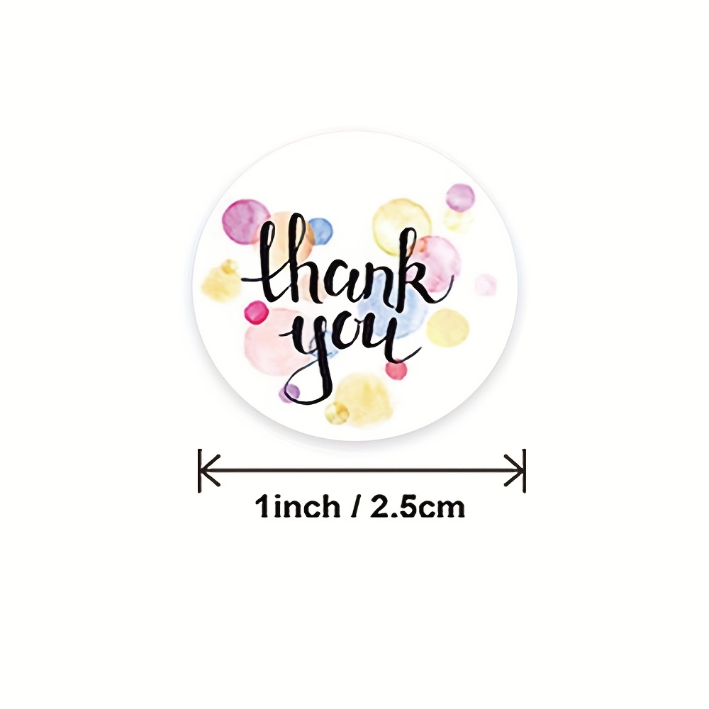 Thank You Stickers Self Adhesive Thank You For Your Kindness - Temu