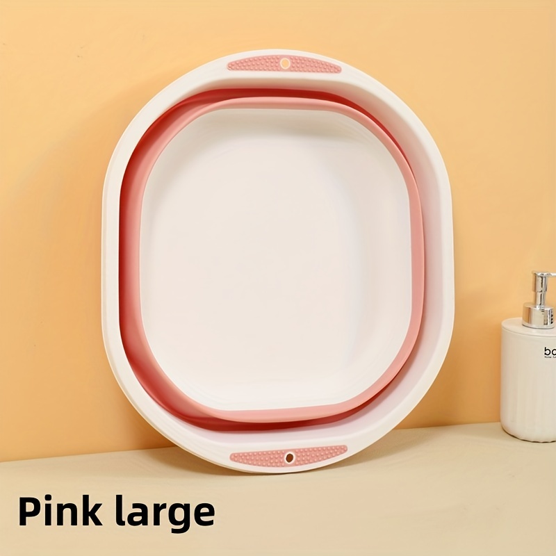 Collapsible Wash Basin Travel Portable Household Plastic - Temu