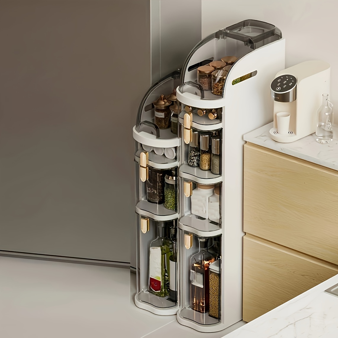 Multifunctional Home Organization Storage Rack 