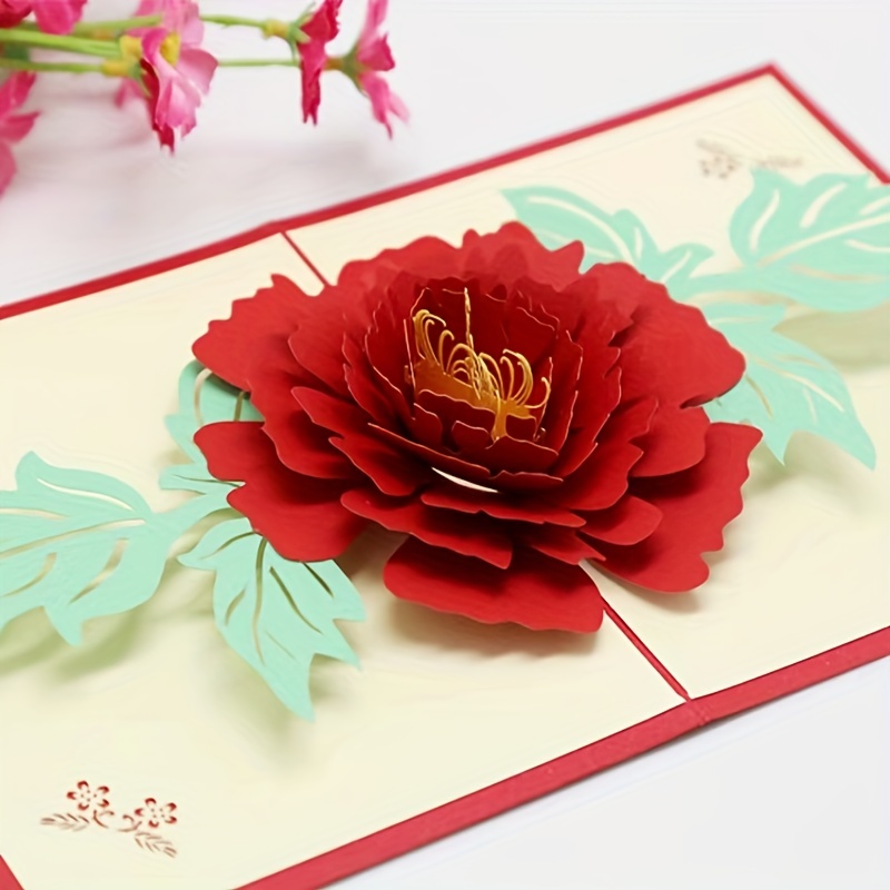 FEMALE LADIES HAPPY BIRTHDAY GREETINGS CARD BEAUTIFUL FLOWER CARD ROSE  BLOSSOM