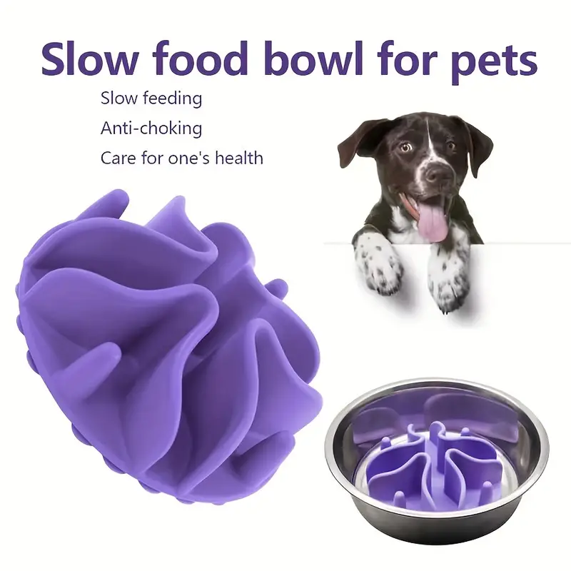 Silicone Pet Licking Pad, Slow Feeder Dog Bowl Insert Anti-choking Dog Feeding  Mat With Suction Cups For Healthy Eating Habit - Temu