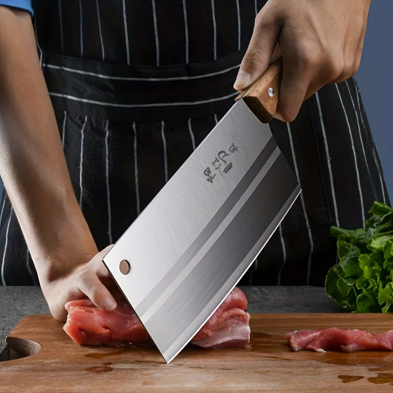 Kitchen Knife Heavy Duty Meat Cleaver 8 Inch Sharp Chinese Chefs