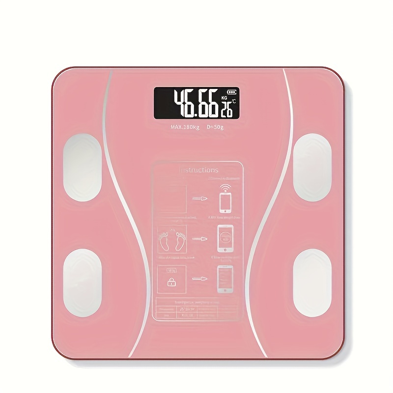 Scale For Body Weight And Fat Percentage, Digital Accurate Bathroom Smart  Scale Led Display, 13-body Composition Analyzer Sync Weight Scale Bmi  Health Monitor Sync Okok App - - Temu United Arab Emirates