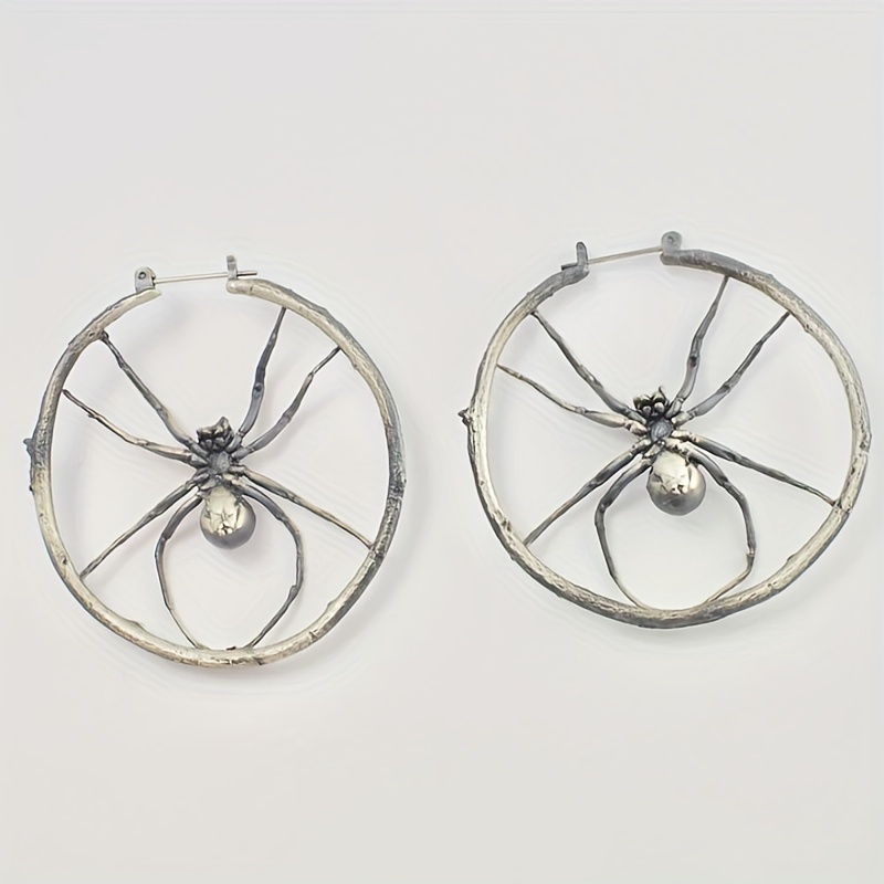 Gothic hot sale hoop earrings