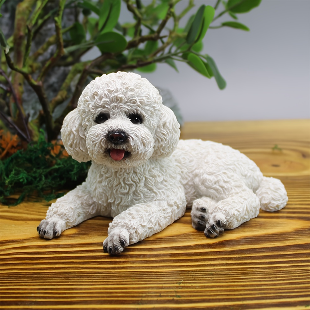 1pc Nette Simulation Teddy Hund Auto Hund Ornament Hause - Temu