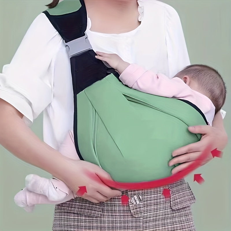 Portabebés ergonómico para bebés con asiento de cadera, bolsa de canguro,  portabebés suave para recién nacidos a niños pequeños de 7 a 45 libras