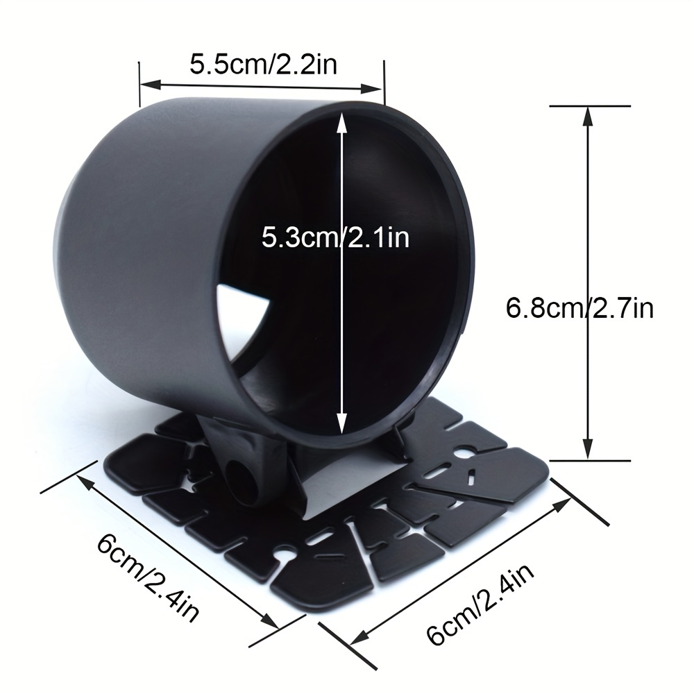 Support universel de mètre d'entraînement de main gauche d'instrument  modifié par 52MM, support de jauge de voiture pour 2 pouces simple/Double  /Triple - Historique des prix et avis