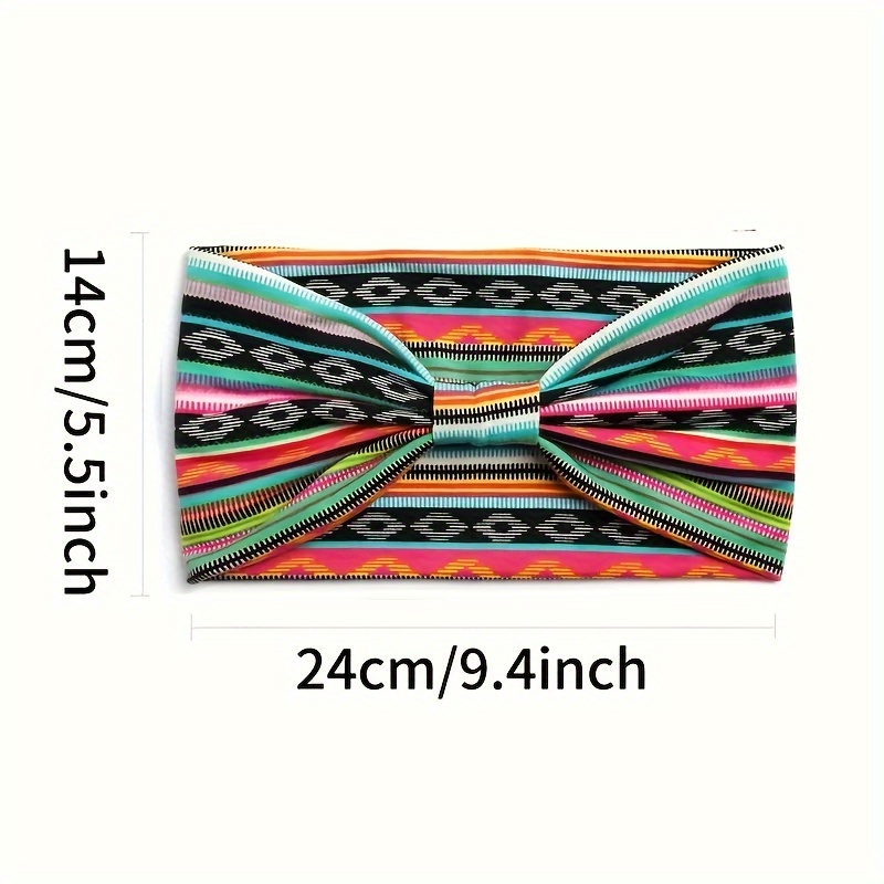 1 3pcs yoga sports headband elastic headband wide brimmed multi functional hairband headscarf for teen girls details 2