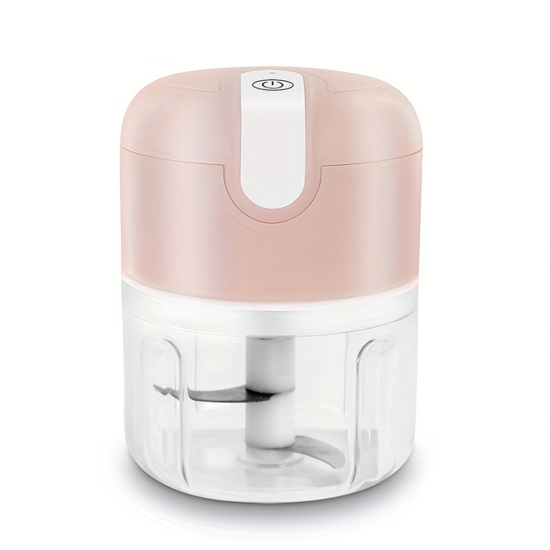 Portable Garlic Chopper With Usb Mini Food Processor For - Temu