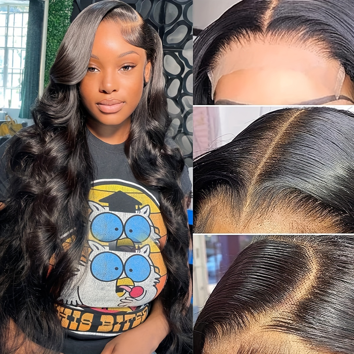 Body Wave Lace Front Wig - Temu Canada