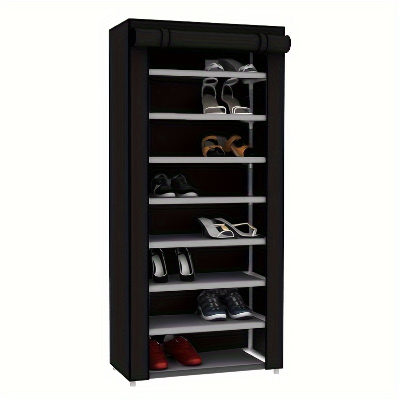 Stackable Shoe Racks Closet Shoe Storage, Independent Small Shoe Racks,  Aesthetic Room Decor, Home Decor, Kitchen Accessories, Bathroom Decor,  Bedroom Decor - Temu