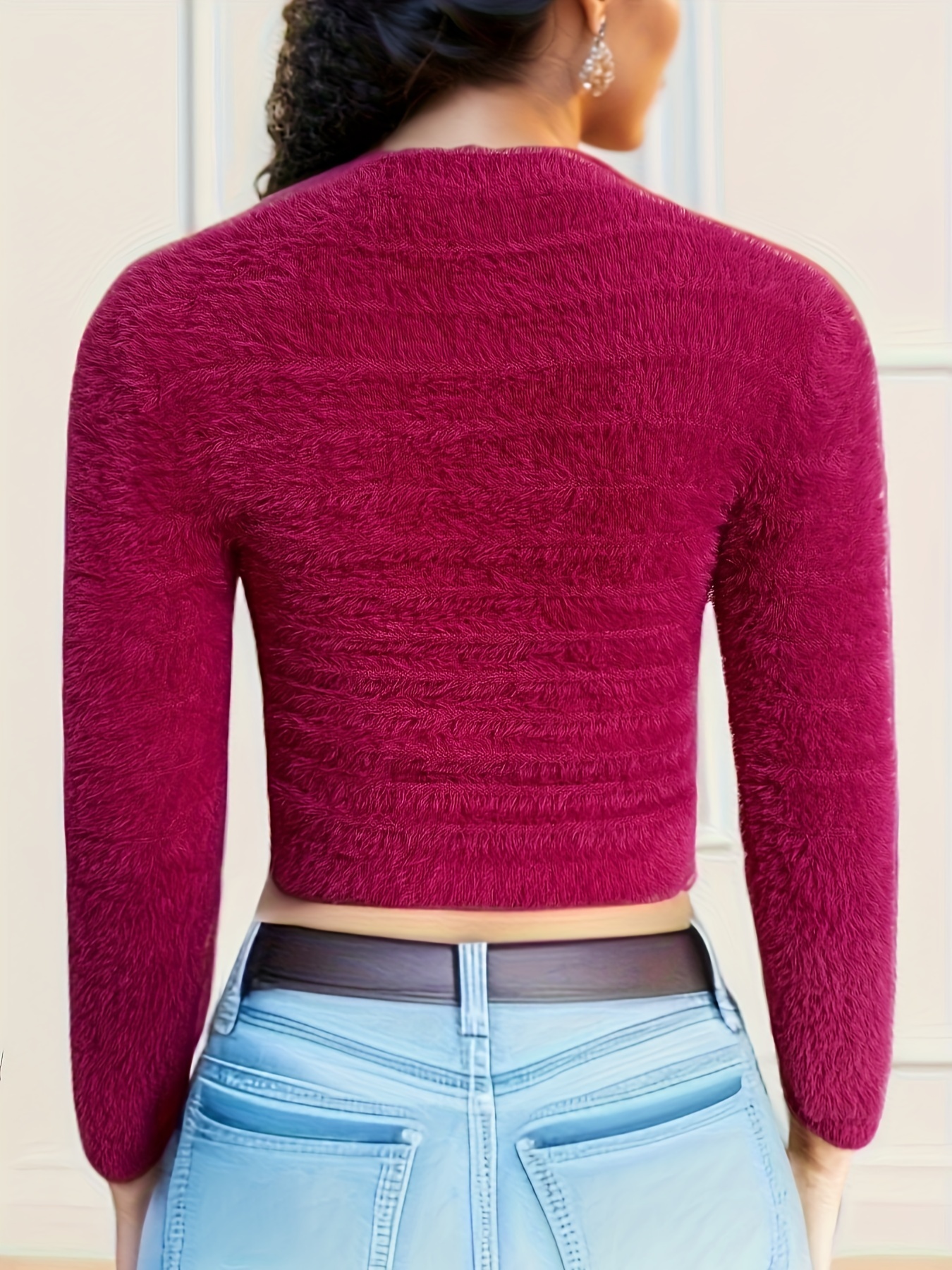 Crop Sweater - Temu Canada