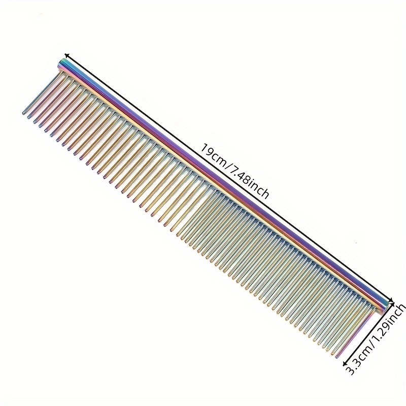 Steel dog outlet comb