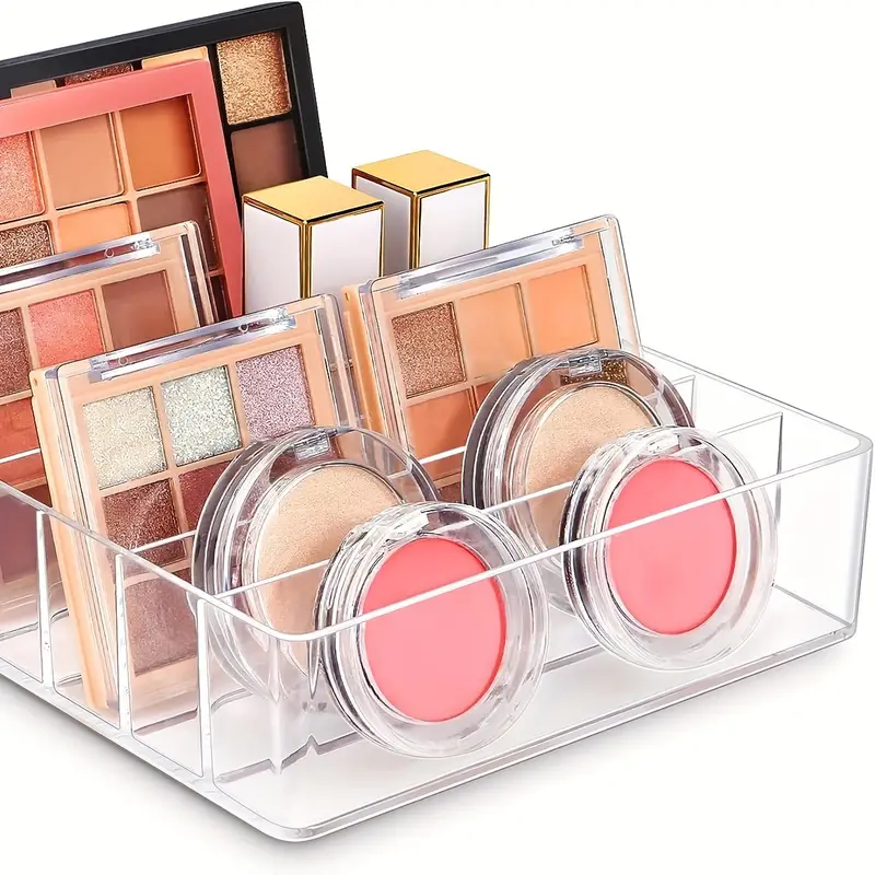 Clear Makeup Storage Tray Eyeshadow Palette Storage Tray - Temu