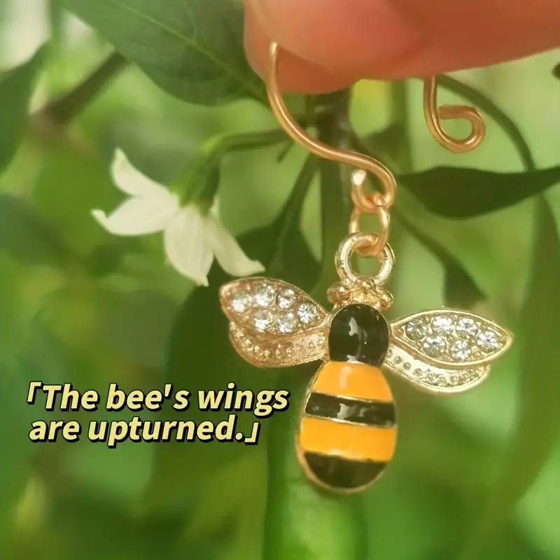 Sexy Bee Nipple Rings Não Piercing Nipple Clamps Golden - Temu