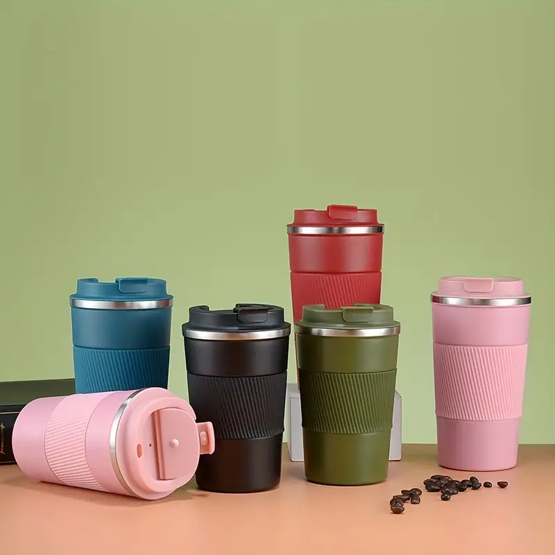 Travel Coffee Mug Spill-proof, Insulated Coffee Cup, Hot Coffee