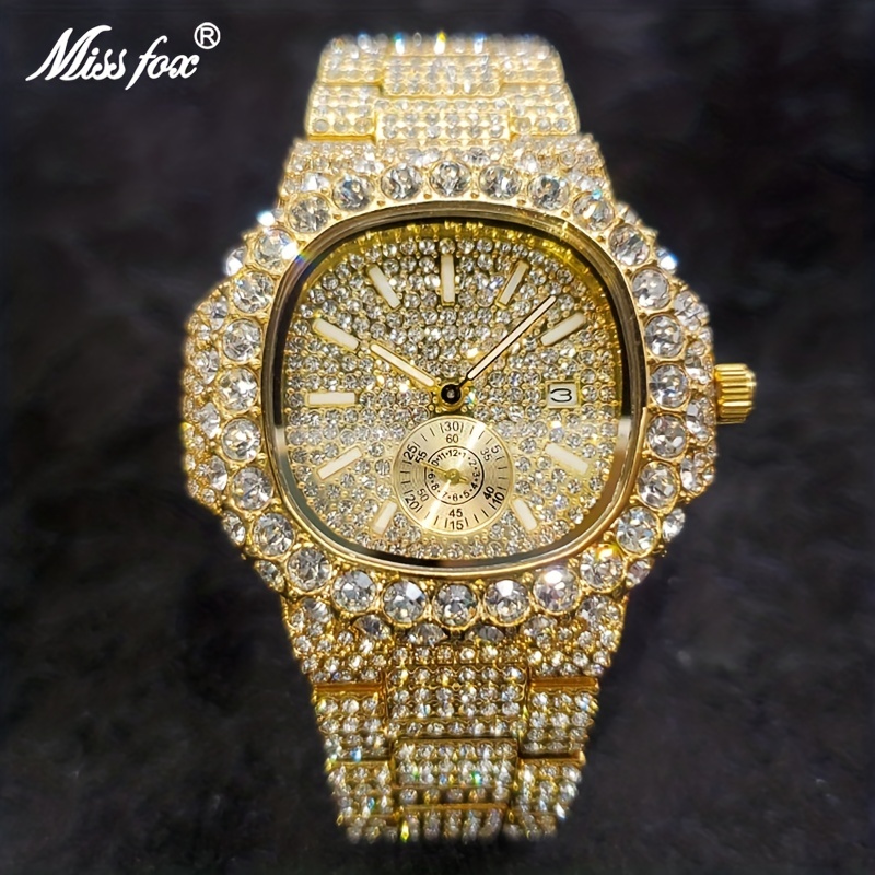 All diamond outlet watch